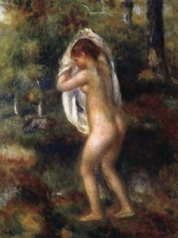 Pierre Renoir Young Girl Undressing Germany oil painting art